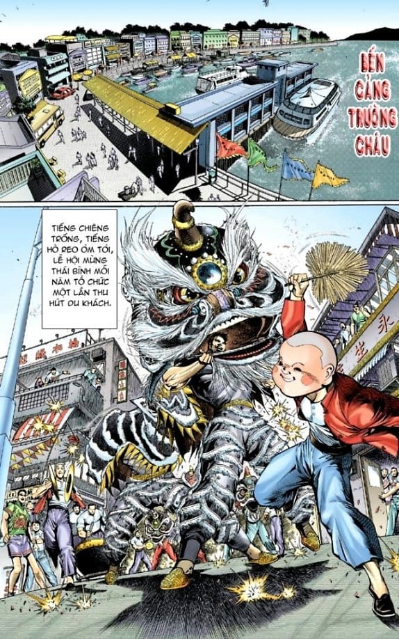 Truyện Tranh Tân Tác Long Hổ Môn trang 4