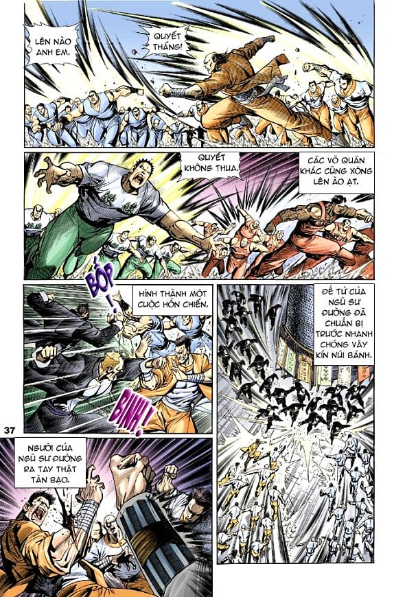 Truyện Tranh Tân Tác Long Hổ Môn trang 4