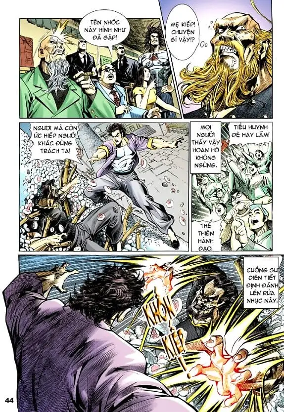 Truyện Tranh Tân Tác Long Hổ Môn trang 4