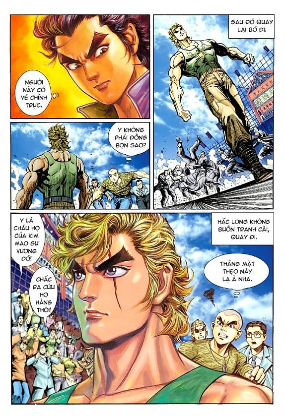Truyện Tranh Tân Tác Long Hổ Môn trang 4