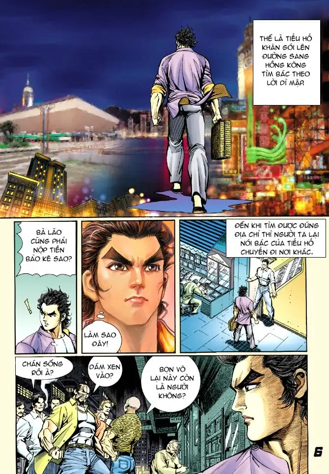 Truyện Tranh Tân Tác Long Hổ Môn trang 4