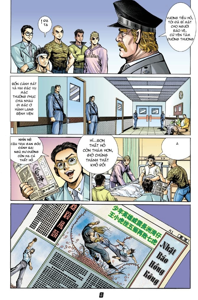 Truyện Tranh Tân Tác Long Hổ Môn trang 4