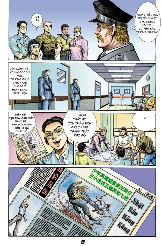 Truyện Tranh Tân Tác Long Hổ Môn trang 4