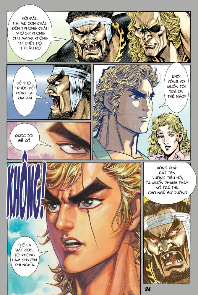 Truyện Tranh Tân Tác Long Hổ Môn trang 4