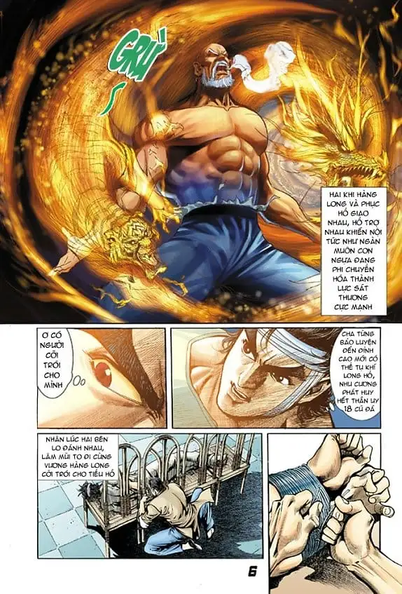 Truyện Tranh Tân Tác Long Hổ Môn trang 4