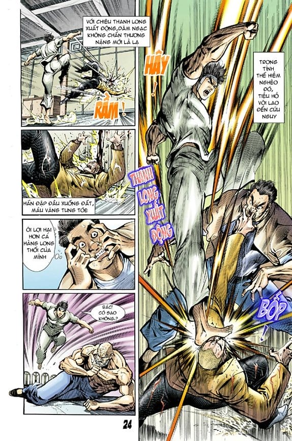 Truyện Tranh Tân Tác Long Hổ Môn trang 4
