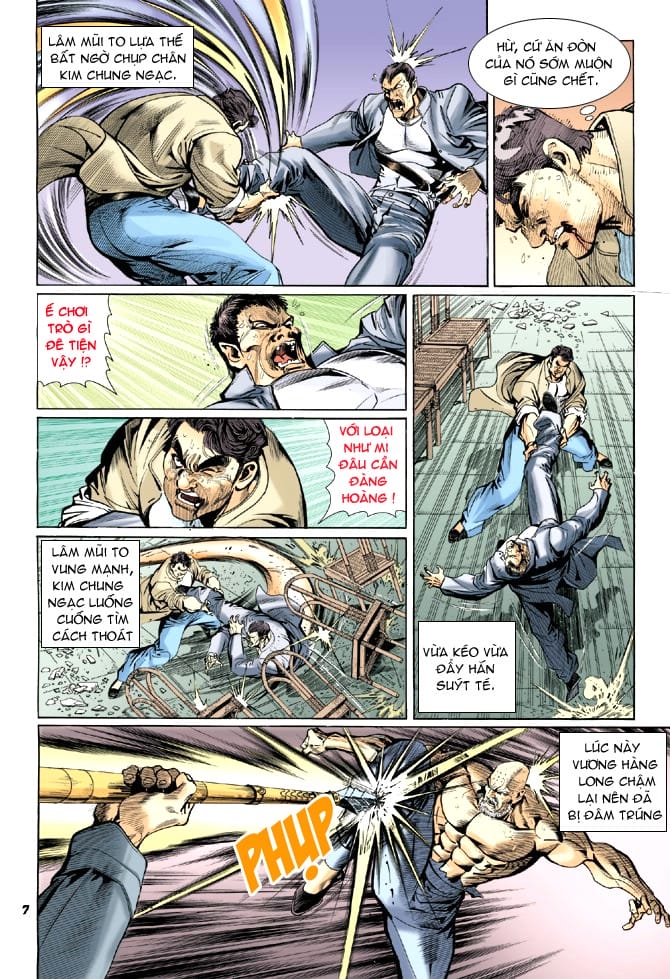 Truyện Tranh Tân Tác Long Hổ Môn trang 4