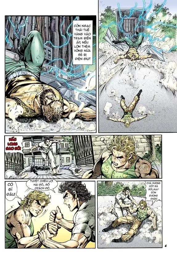 Truyện Tranh Tân Tác Long Hổ Môn trang 4