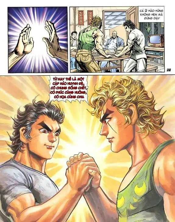 Truyện Tranh Tân Tác Long Hổ Môn trang 4