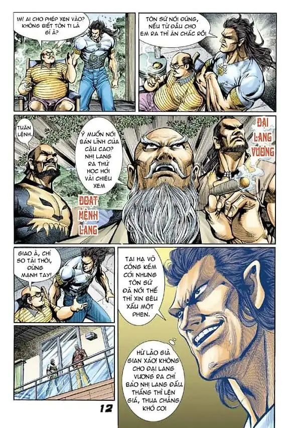 Truyện Tranh Tân Tác Long Hổ Môn trang 4
