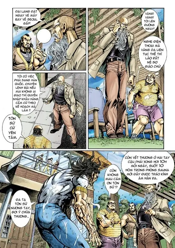 Truyện Tranh Tân Tác Long Hổ Môn trang 4