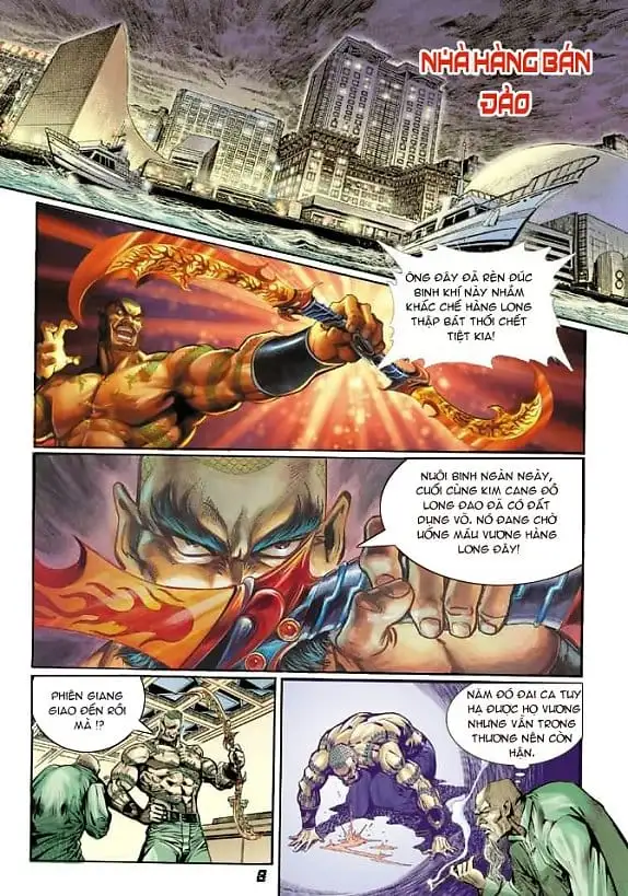 Truyện Tranh Tân Tác Long Hổ Môn trang 4