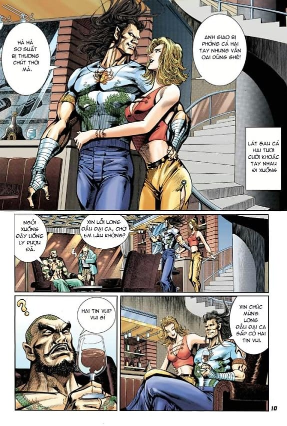 Truyện Tranh Tân Tác Long Hổ Môn trang 4