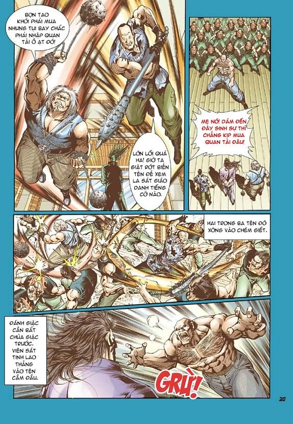 Truyện Tranh Tân Tác Long Hổ Môn trang 4