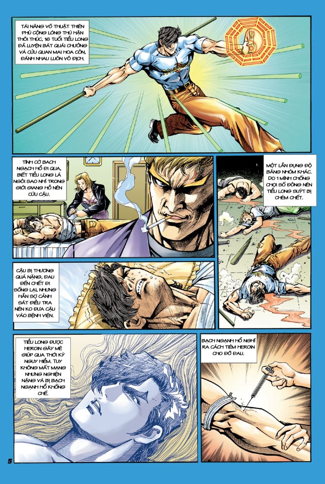 Truyện Tranh Tân Tác Long Hổ Môn trang 4