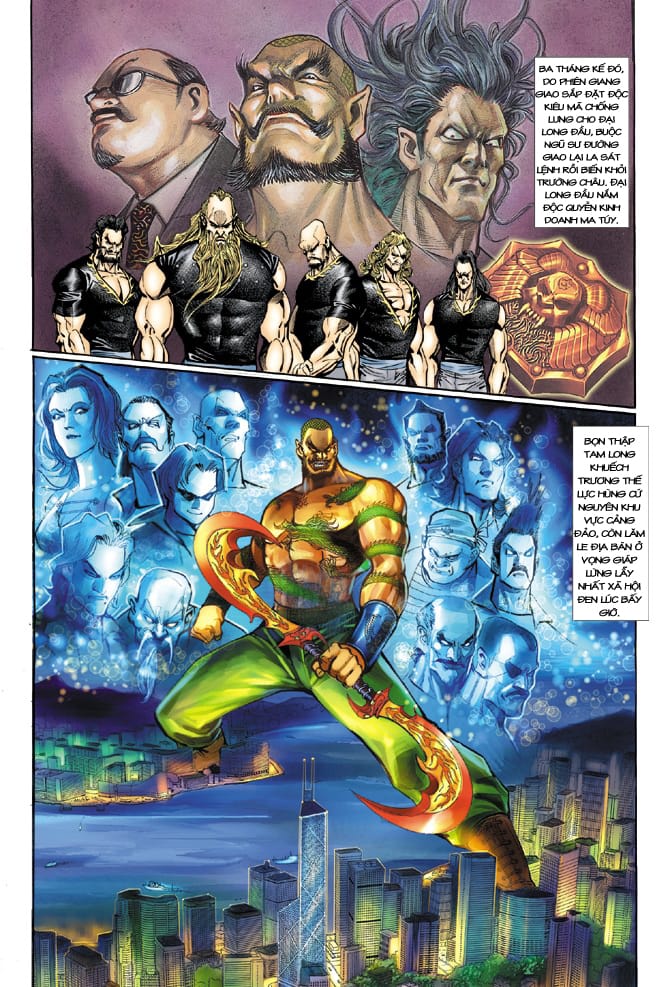 Truyện Tranh Tân Tác Long Hổ Môn trang 4