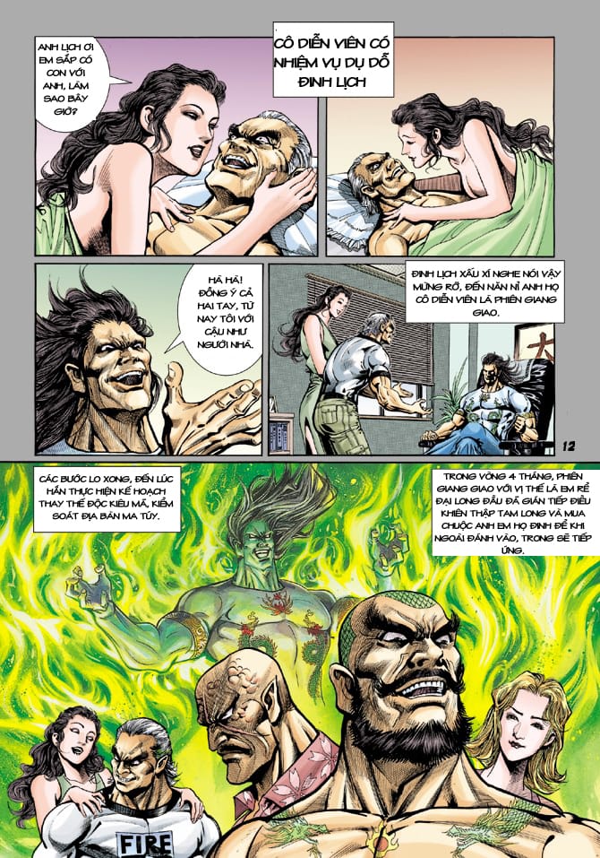 Truyện Tranh Tân Tác Long Hổ Môn trang 4