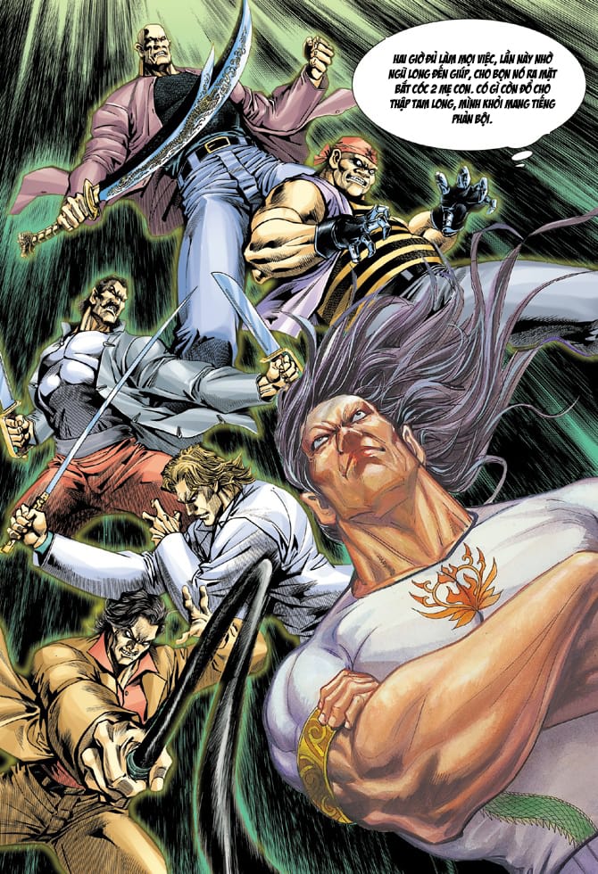Truyện Tranh Tân Tác Long Hổ Môn trang 4