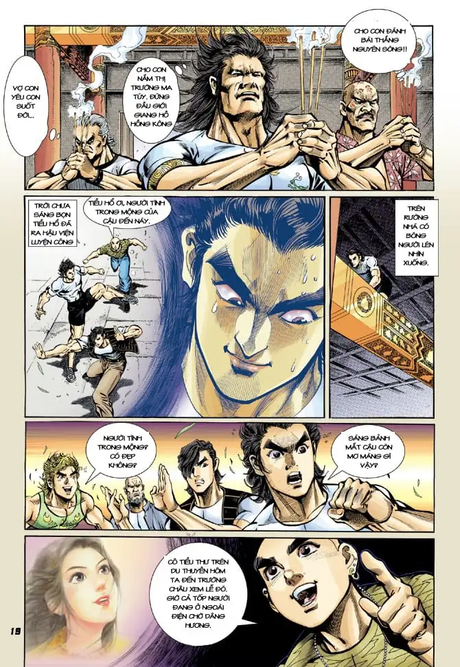 Truyện Tranh Tân Tác Long Hổ Môn trang 4