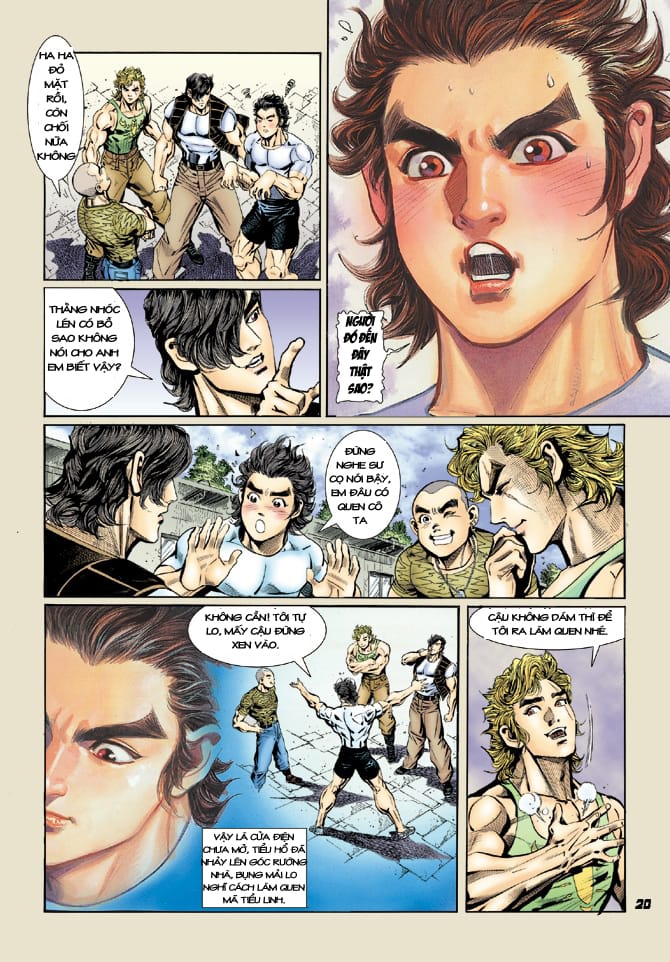 Truyện Tranh Tân Tác Long Hổ Môn trang 4