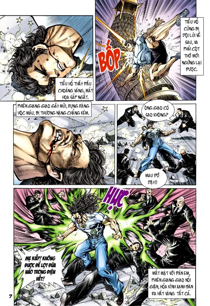 Truyện Tranh Tân Tác Long Hổ Môn trang 4