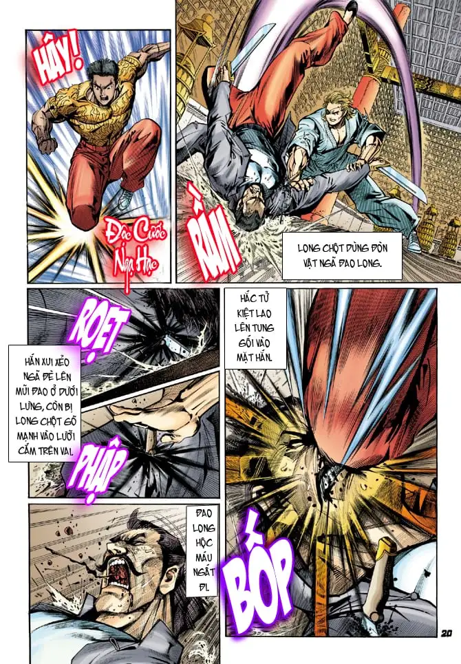 Truyện Tranh Tân Tác Long Hổ Môn trang 4