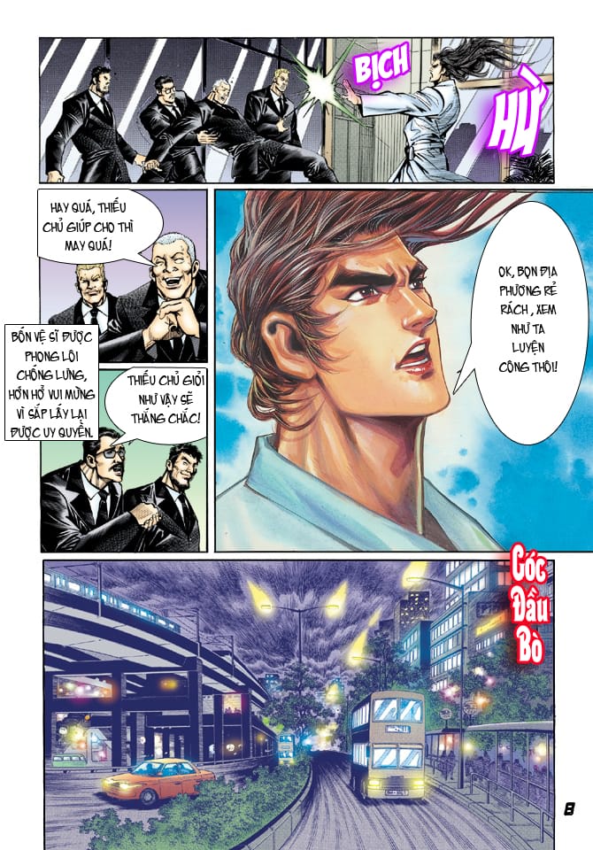 Truyện Tranh Tân Tác Long Hổ Môn trang 4
