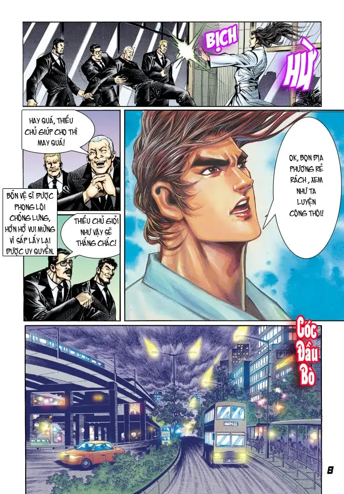 Truyện Tranh Tân Tác Long Hổ Môn trang 4