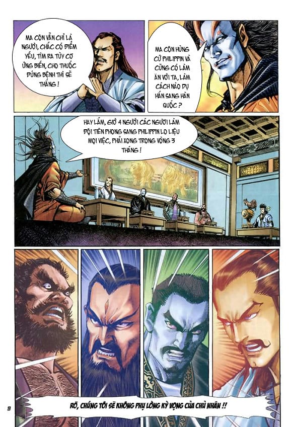 Truyện Tranh Tân Tác Long Hổ Môn trang 4