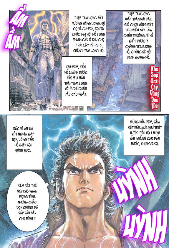 Truyện Tranh Tân Tác Long Hổ Môn trang 4