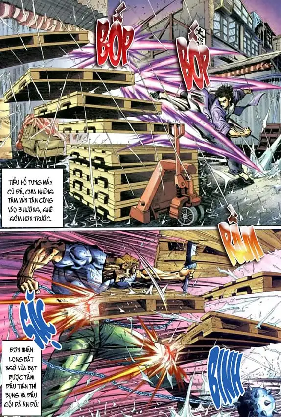 Truyện Tranh Tân Tác Long Hổ Môn trang 4