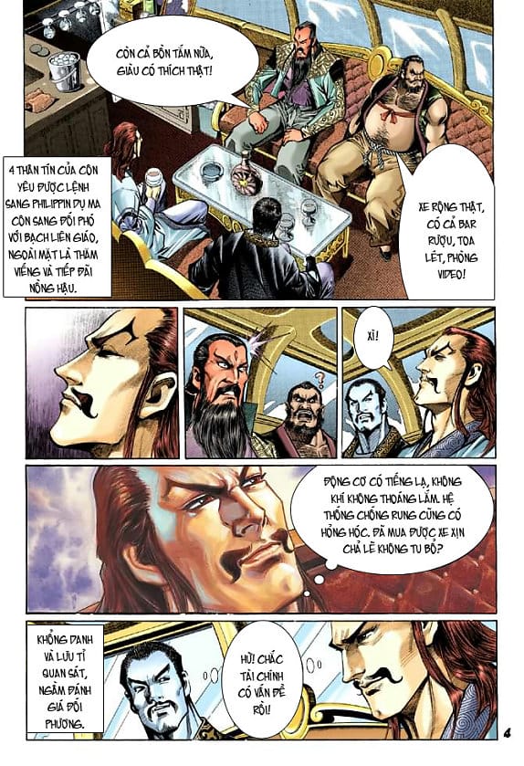 Truyện Tranh Tân Tác Long Hổ Môn trang 4