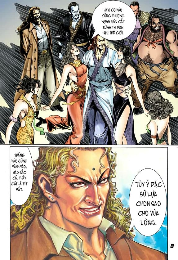 Truyện Tranh Tân Tác Long Hổ Môn trang 4