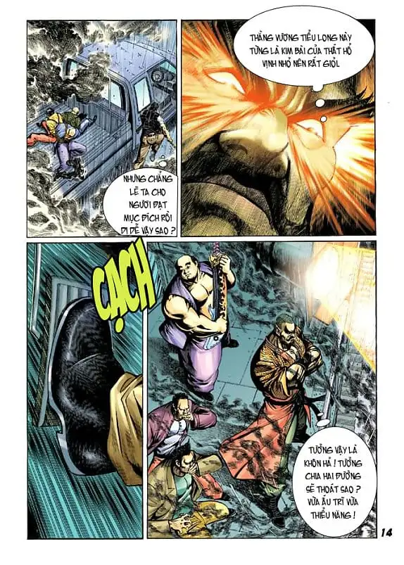 Truyện Tranh Tân Tác Long Hổ Môn trang 4