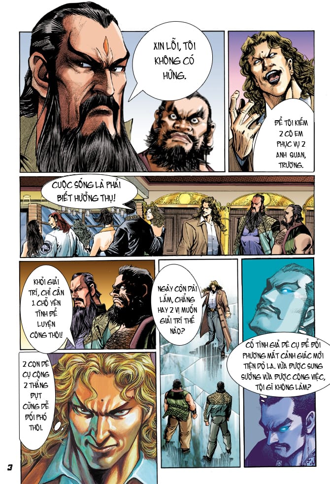 Truyện Tranh Tân Tác Long Hổ Môn trang 4