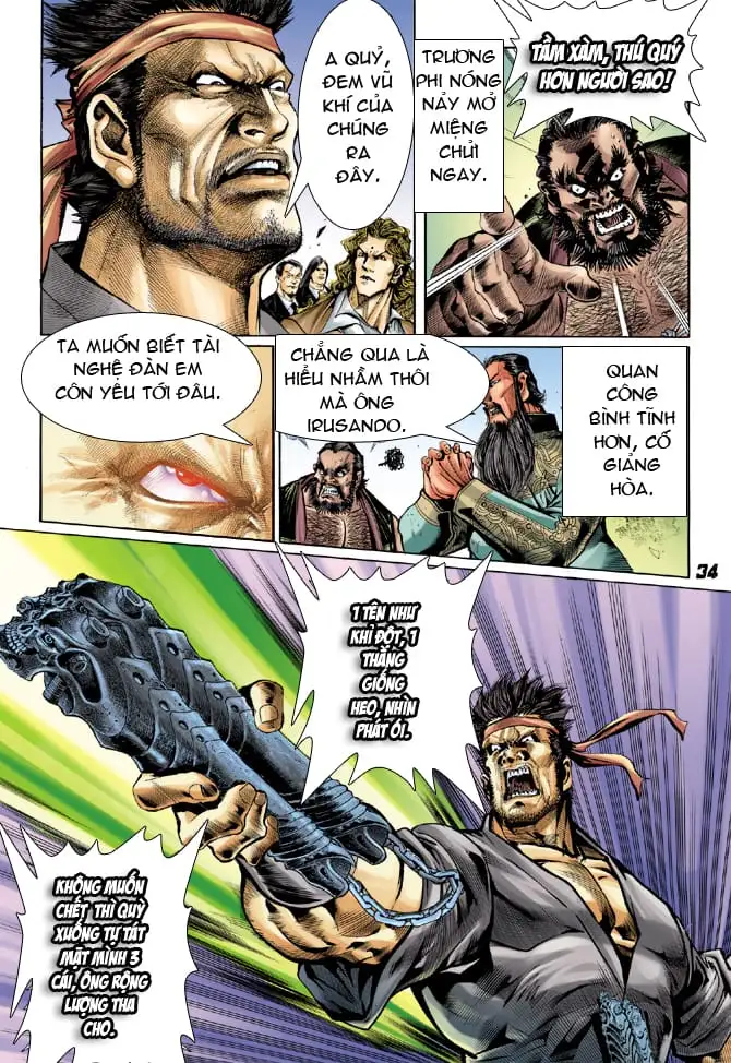 Truyện Tranh Tân Tác Long Hổ Môn trang 4