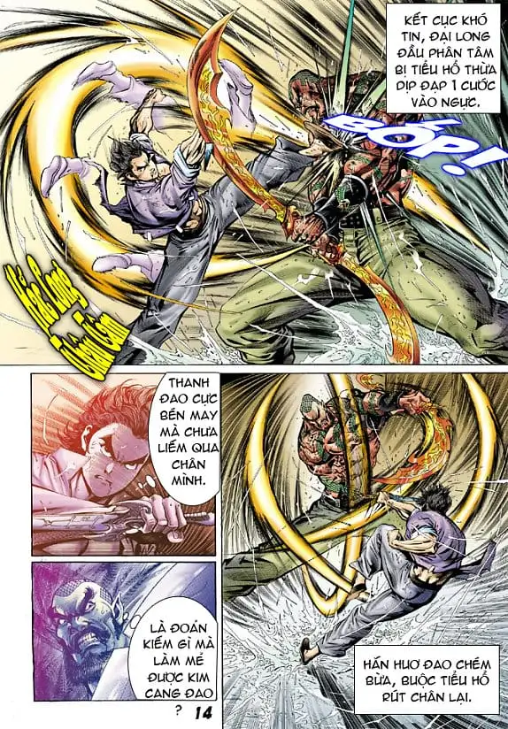 Truyện Tranh Tân Tác Long Hổ Môn trang 4