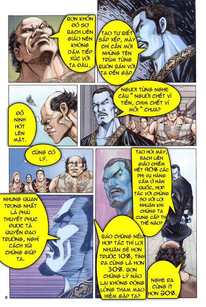 Truyện Tranh Tân Tác Long Hổ Môn trang 4