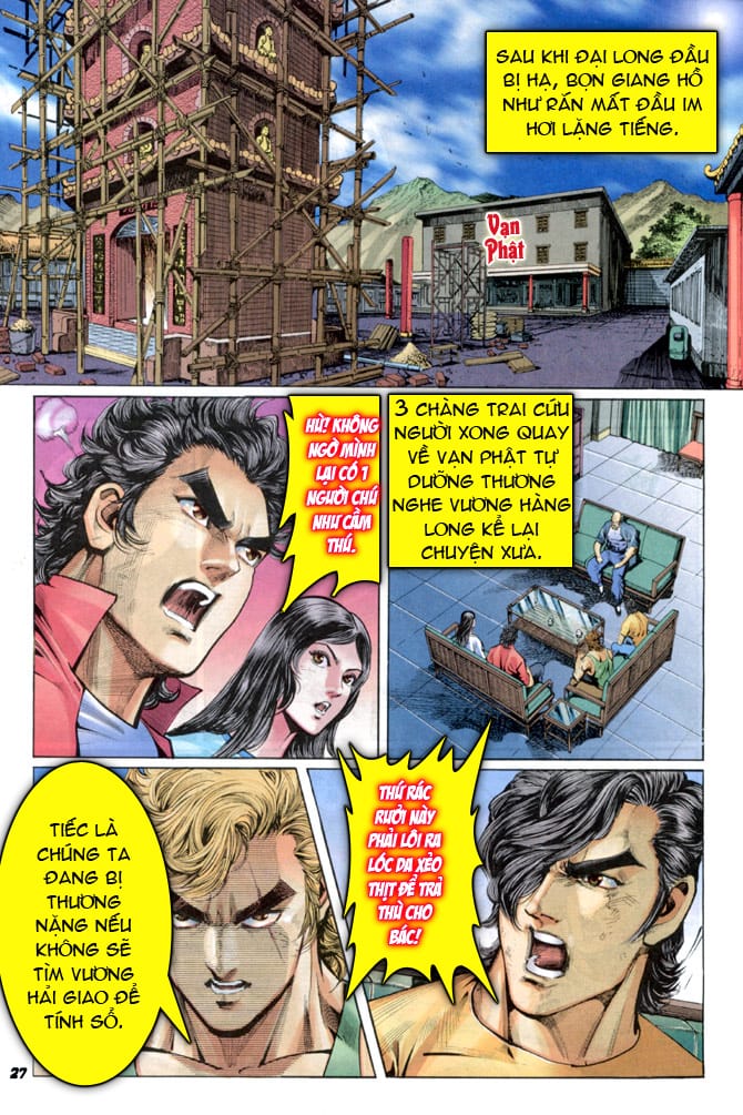 Truyện Tranh Tân Tác Long Hổ Môn trang 4
