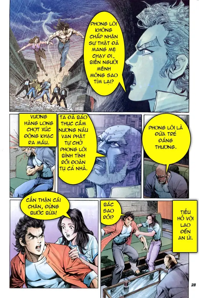 Truyện Tranh Tân Tác Long Hổ Môn trang 4