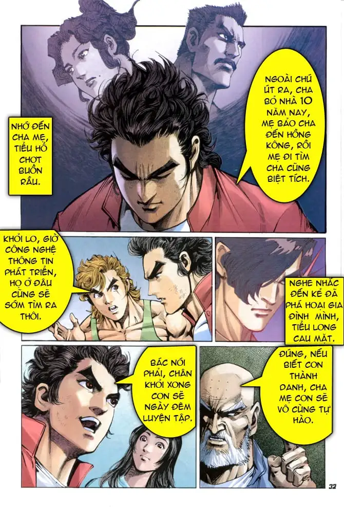 Truyện Tranh Tân Tác Long Hổ Môn trang 4