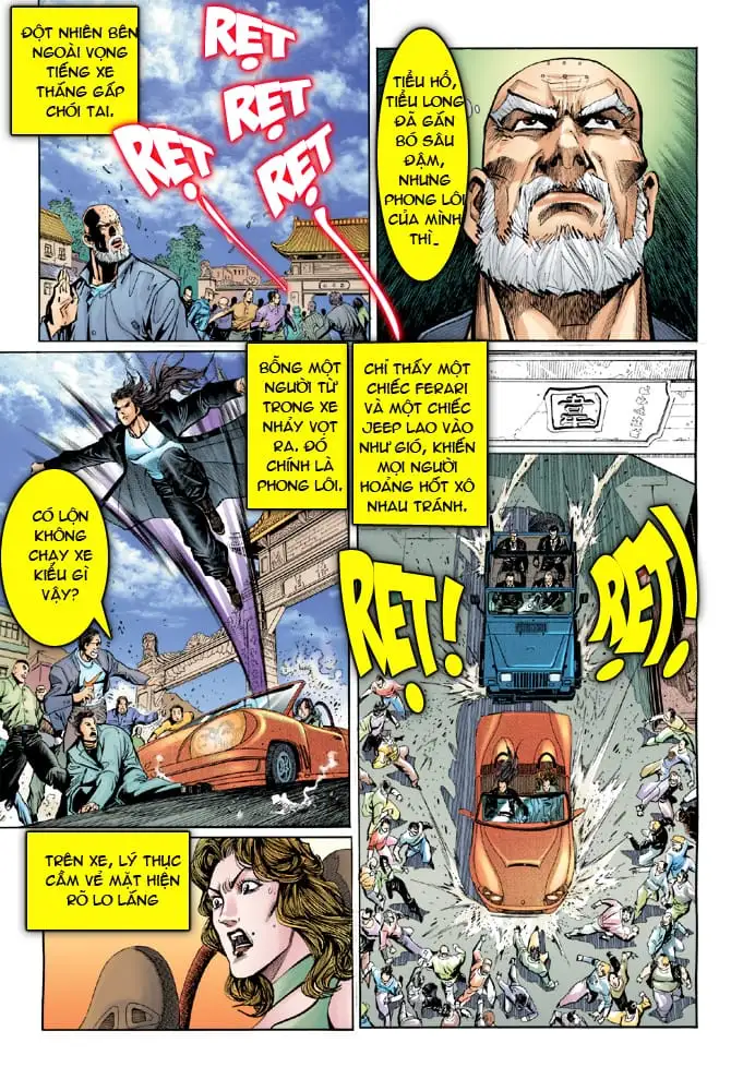 Truyện Tranh Tân Tác Long Hổ Môn trang 4