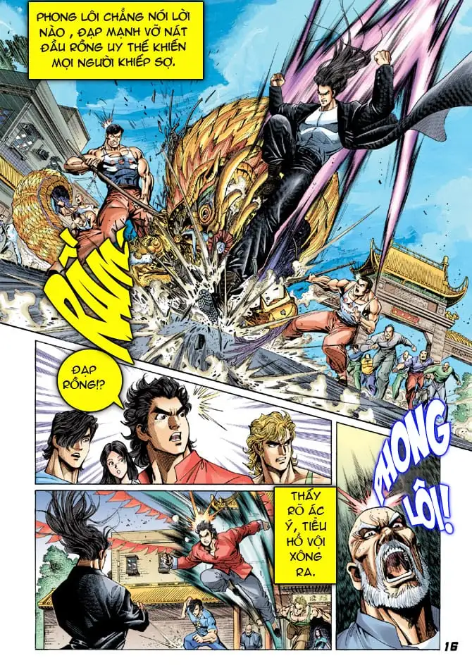 Truyện Tranh Tân Tác Long Hổ Môn trang 4