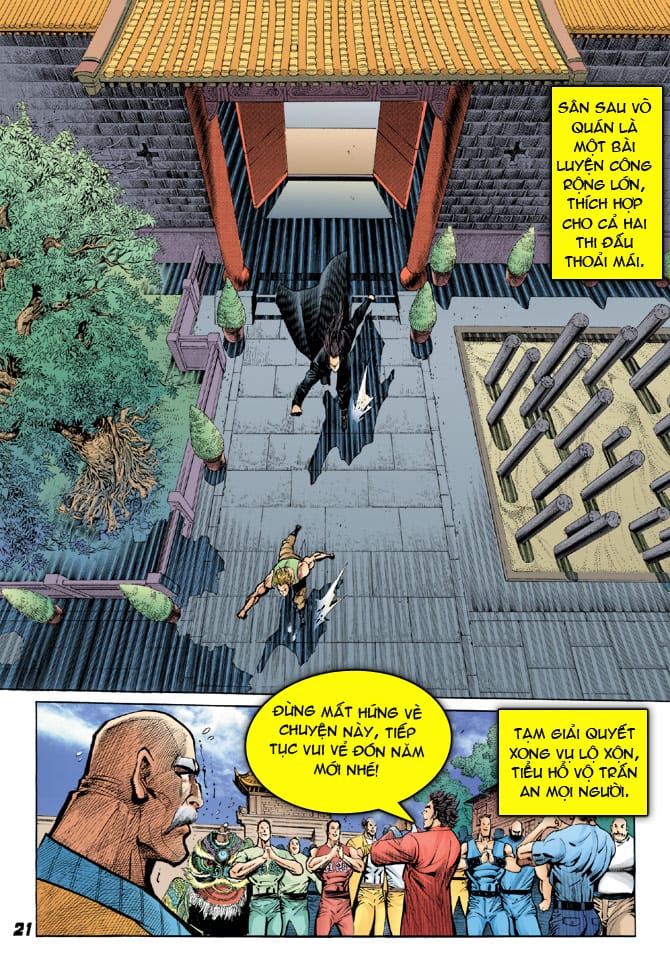Truyện Tranh Tân Tác Long Hổ Môn trang 4