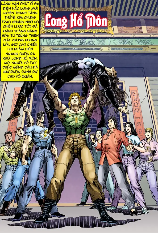 Truyện Tranh Tân Tác Long Hổ Môn trang 4