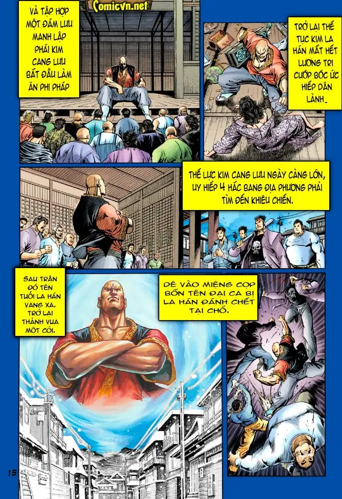 Truyện Tranh Tân Tác Long Hổ Môn trang 4