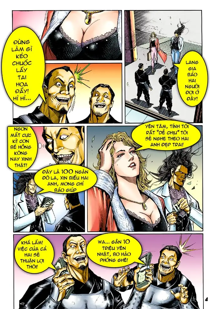 Truyện Tranh Tân Tác Long Hổ Môn trang 4