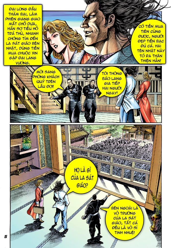 Truyện Tranh Tân Tác Long Hổ Môn trang 4
