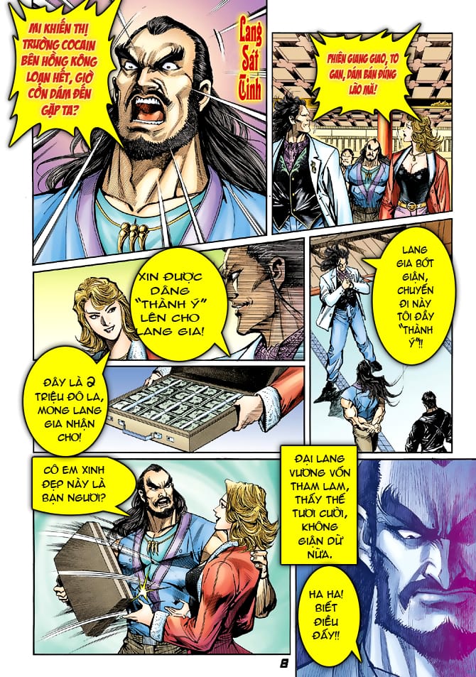 Truyện Tranh Tân Tác Long Hổ Môn trang 4