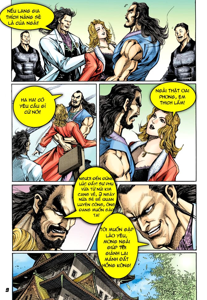 Truyện Tranh Tân Tác Long Hổ Môn trang 4